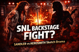 Adam Sandler Recalls the Wild Aerosmith Fight at SNL