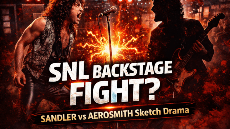 Adam Sandler Recalls the Wild Aerosmith Fight at SNL