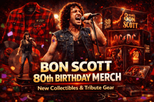 Bon Scott Birthday Merchandise Released to Honor the AC/DC Icon