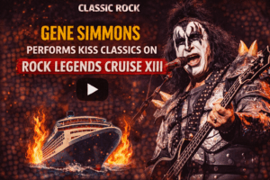 Gene Simmons Performs KISS Classics Aboard Rock Legends Cruise XIII