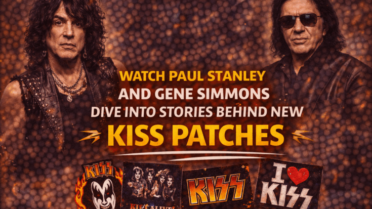 Paul Stanley & Gene Simmons Reveal the Stories Behind KISS’ New Patches