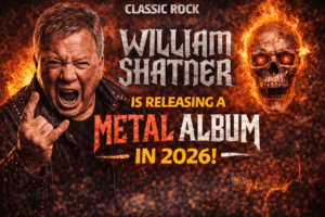 William Shatner Is Dropping a Metal Album in 2026 — And Rock Fans Didn’t See This Coming