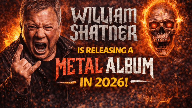 William Shatner Is Dropping a Metal Album in 2026 — And Rock Fans Didn’t See This Coming