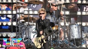 Watch Punk Icons Green Day Take Over Super Bowl LX Opening