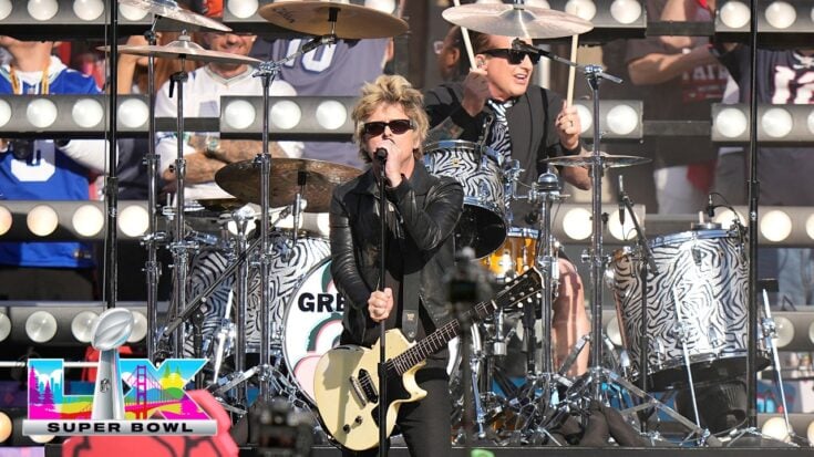 Watch Punk Icons Green Day Take Over Super Bowl LX Opening