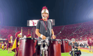 WATCH: Mick Fleetwood Reunites With USC Trojan Marching Band for Thunderous ‘Tusk’ Performance