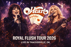 Heart Storms Oklahoma With a Powerful Performance on the 2026 Royal Flush Tour