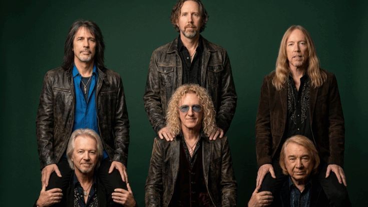 Foreigner band with Lou Gramm